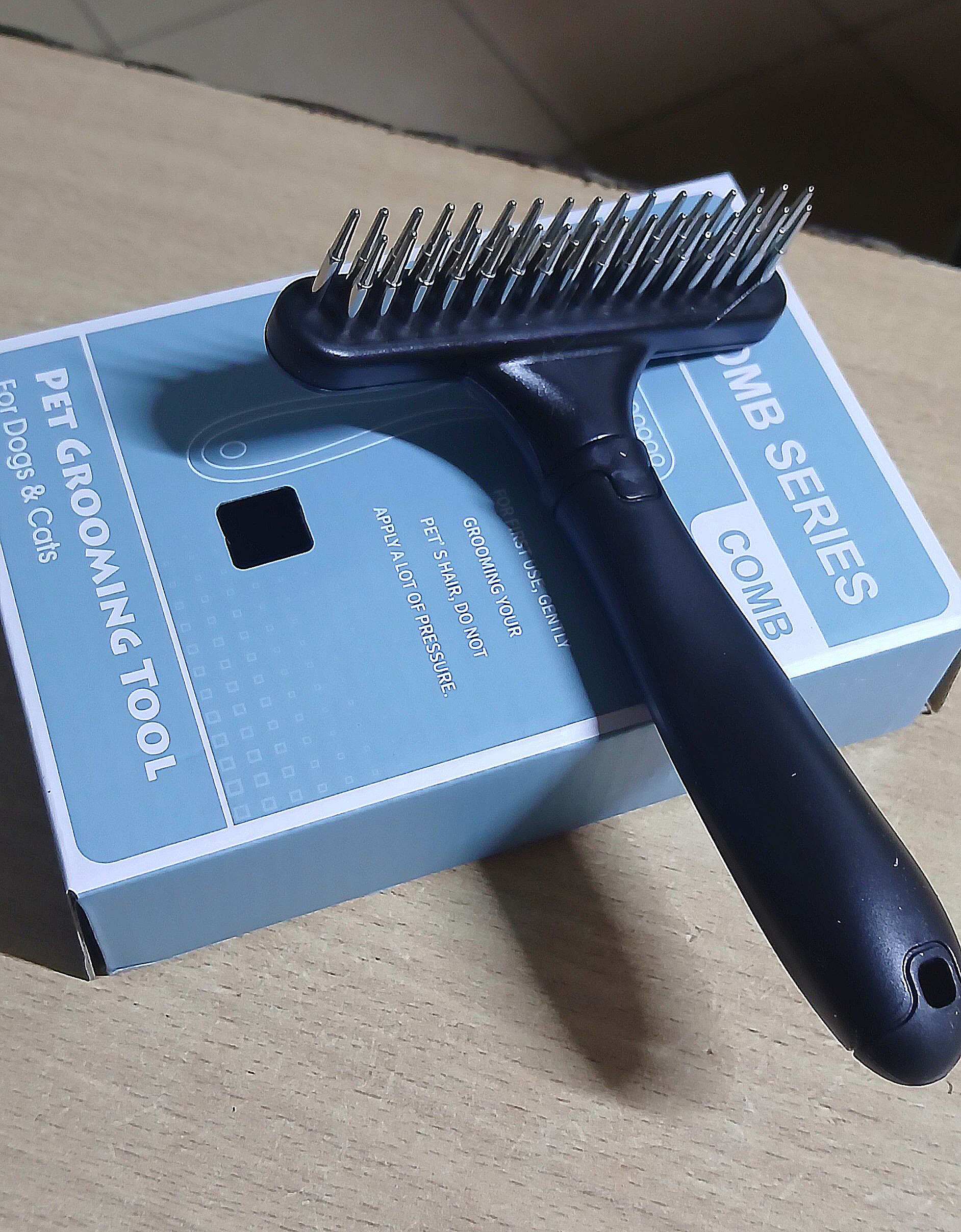 Dog grooming Rake Comb