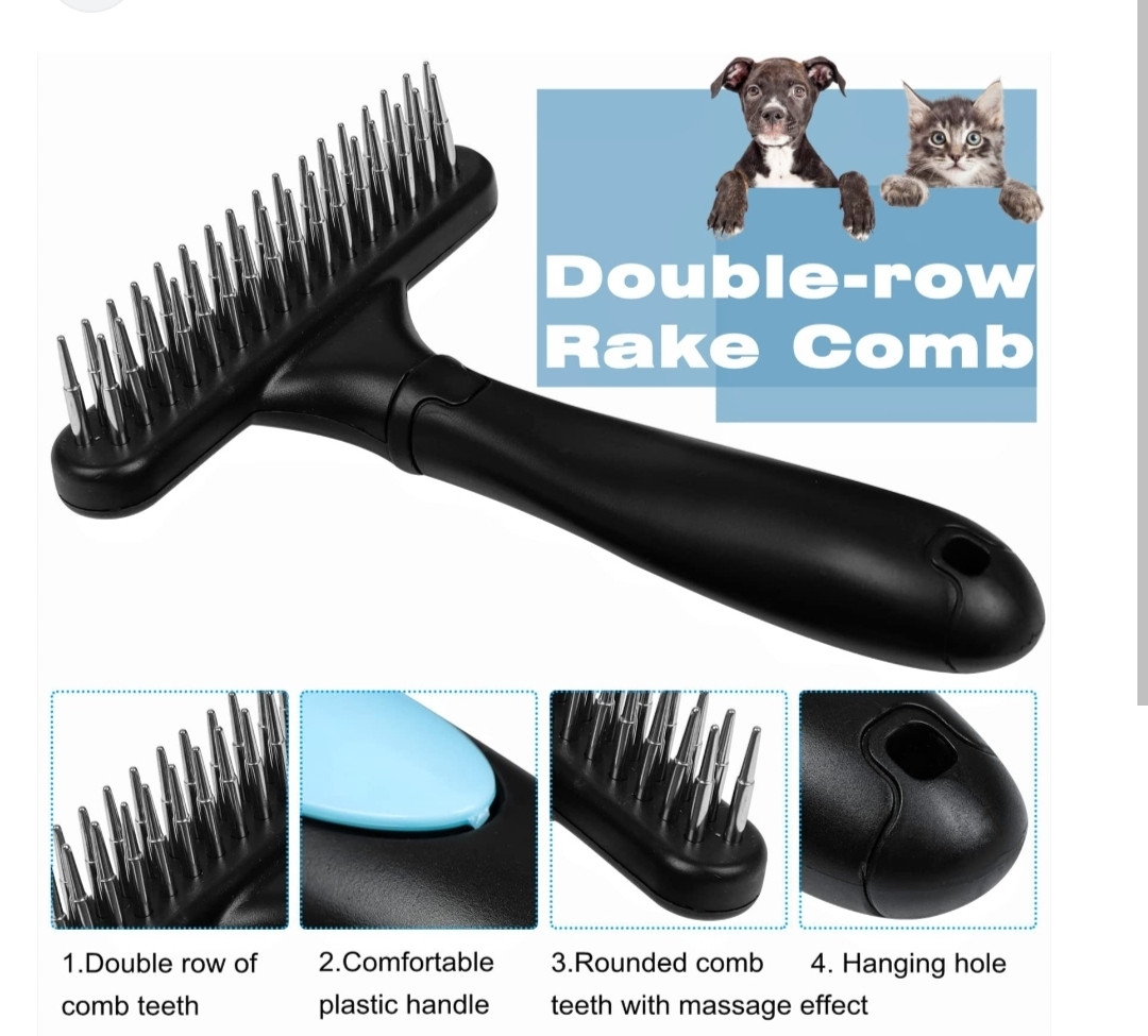 Dog grooming Rake Comb