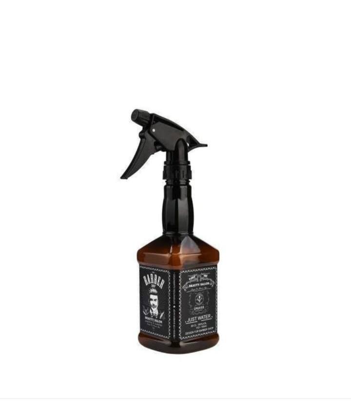 Clear spray bottle